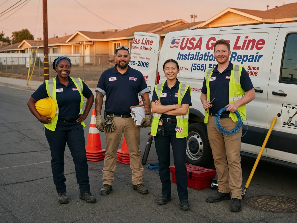 Gas Line Installation company in Port William, OH